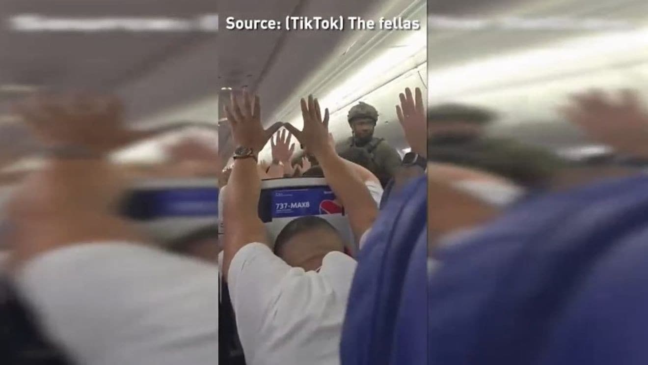 'He’s praying in a foreign language': Southwest passenger describes diverted flight