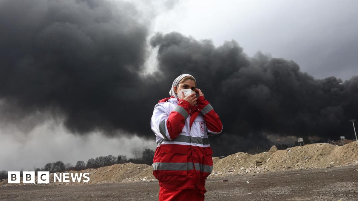 Huge fire engulfs Kuwait City tower as Trump accuses Starmer of seeking to 'join wars after we've already won' - BBC
