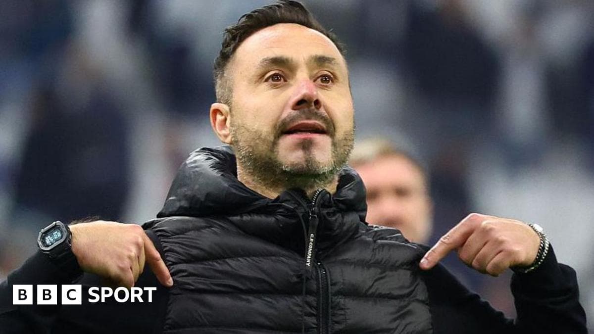 Roberto De Zerbi Takes Over Tottenham: Can the Italian Coach Save Spurs from Relegation in Just Seven Games?