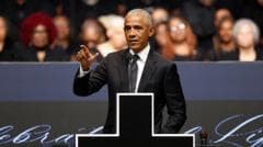 US presidents gather to honour Jesse Jackson at memorial service