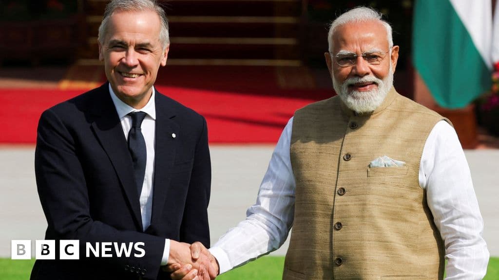 India and Canada reset ties with 'landmark' nuclear energy deal - BBC