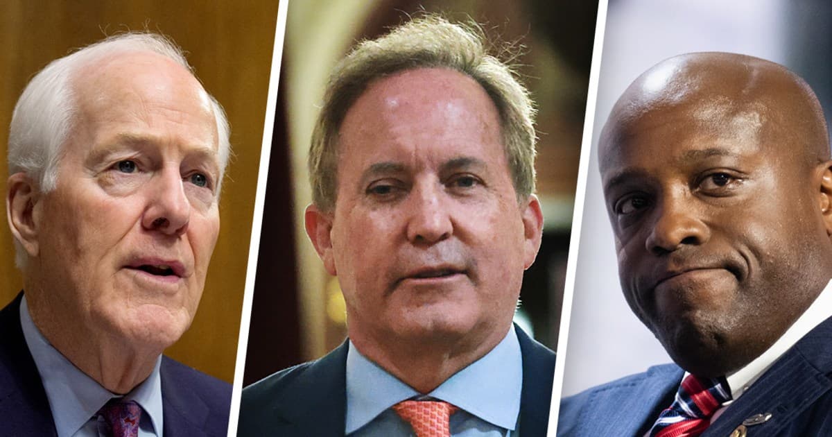 Trump's takeover of the GOP upends Texas Senate race and threatens John Cornyn's seat - NBC News