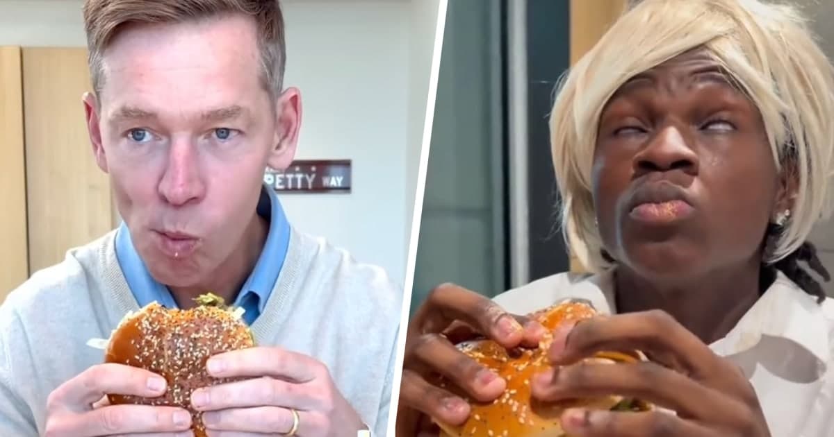 McDonald’s CEO Goes Viral for the ‘Incredibly Alien’ Way He Eats a Burger