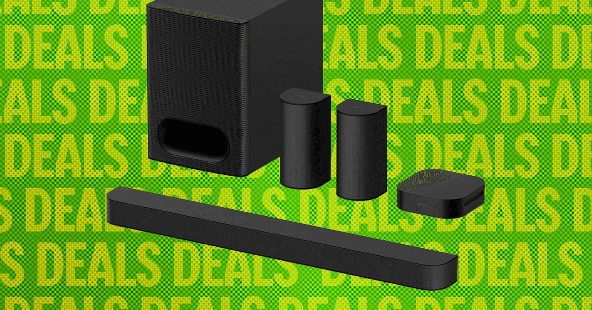 This 5.1 Soundbar Bundle Is $100 Off