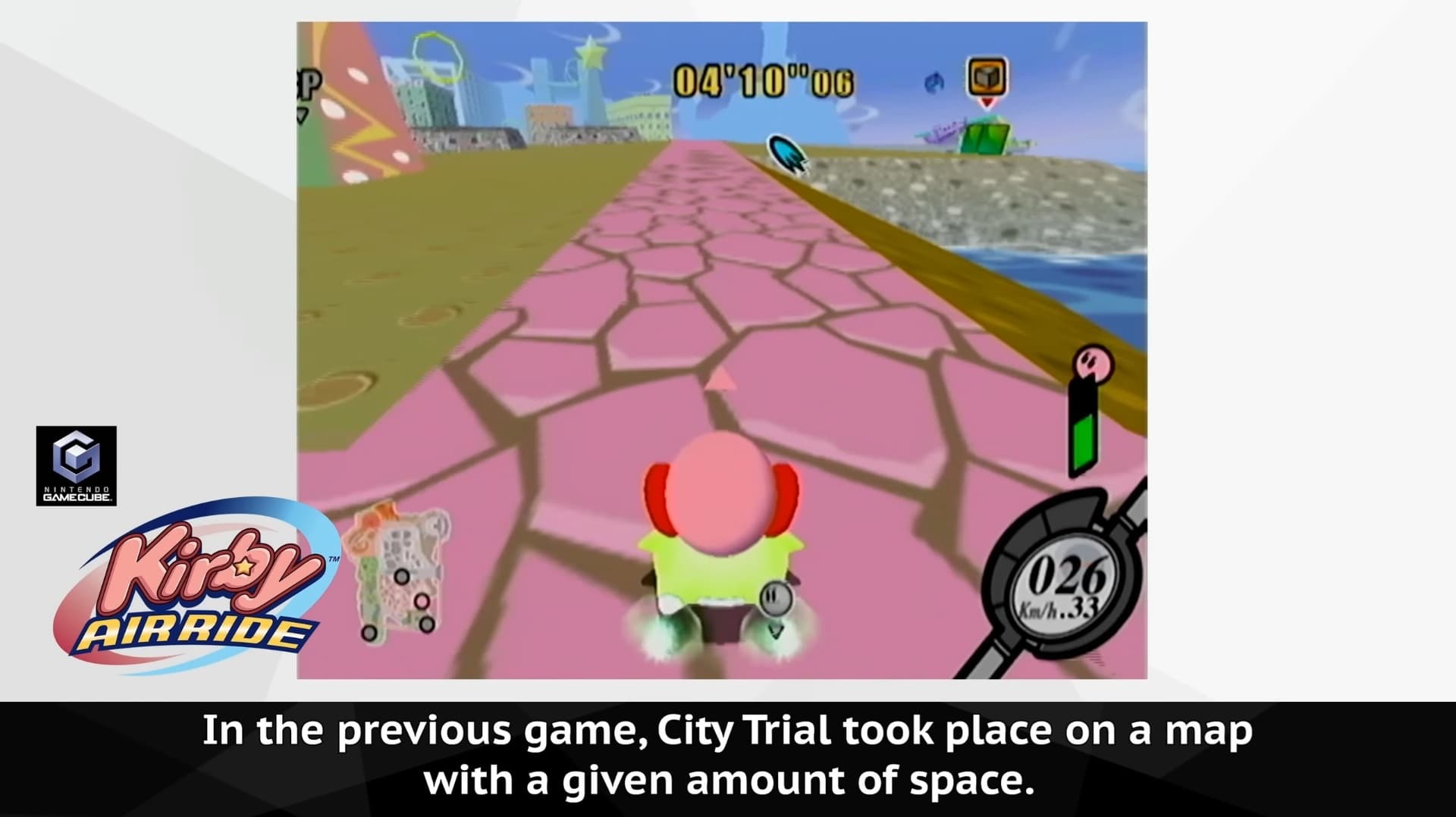 Kirby Air Riders almost brought back the old City Trial map, Sakurai explains why it didn't happen