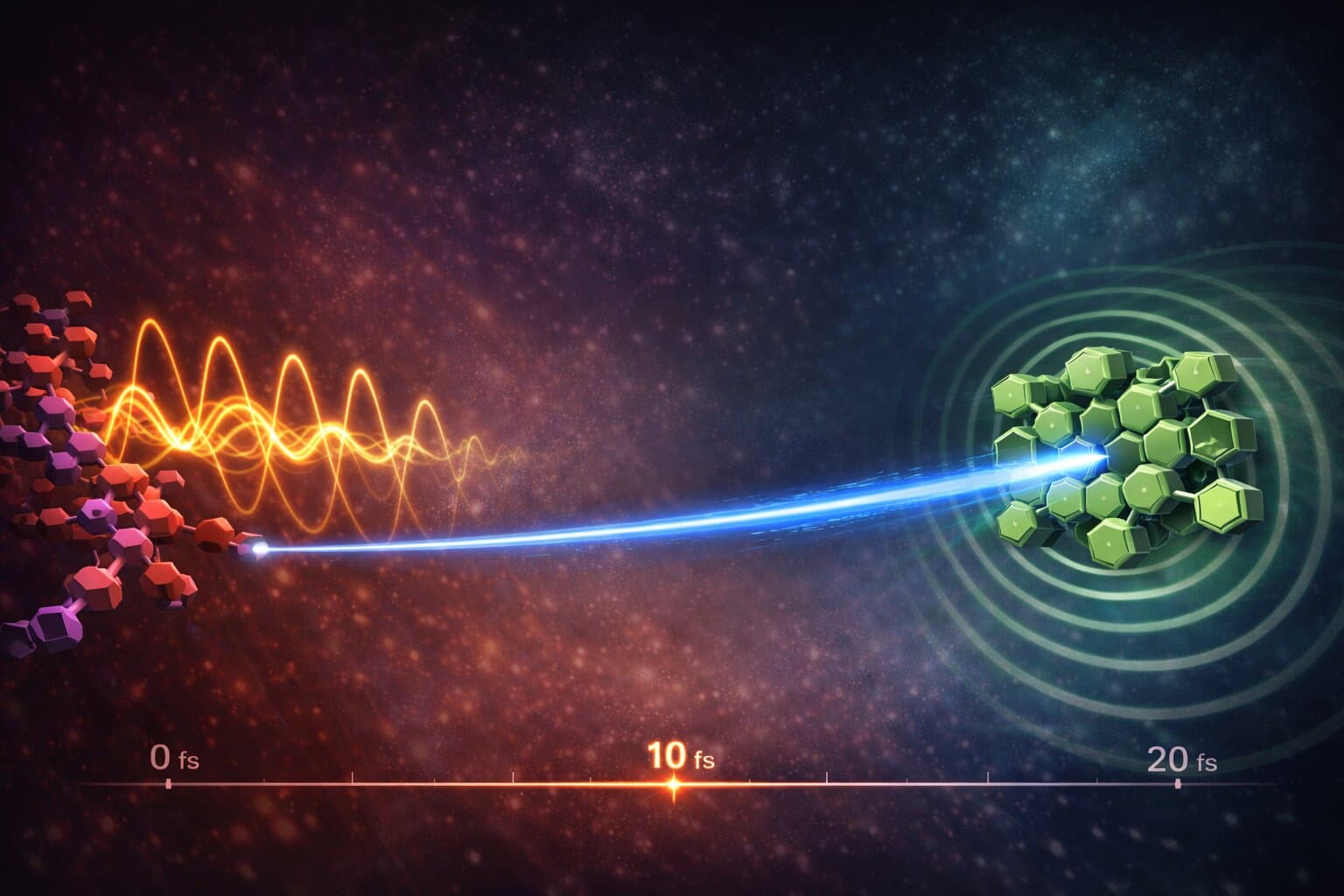 Molecular 'catapult' fires electrons at the limits of physics - Phys.org