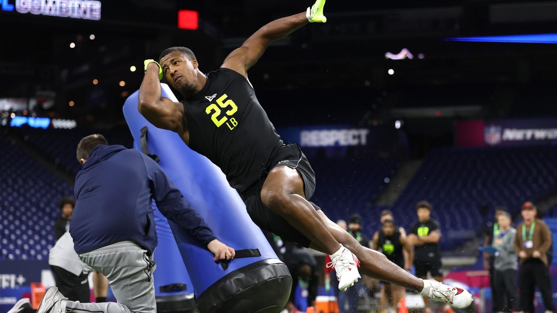 NFL combine 2026: Grades for top LB prospects, plus other standouts from on-field workouts