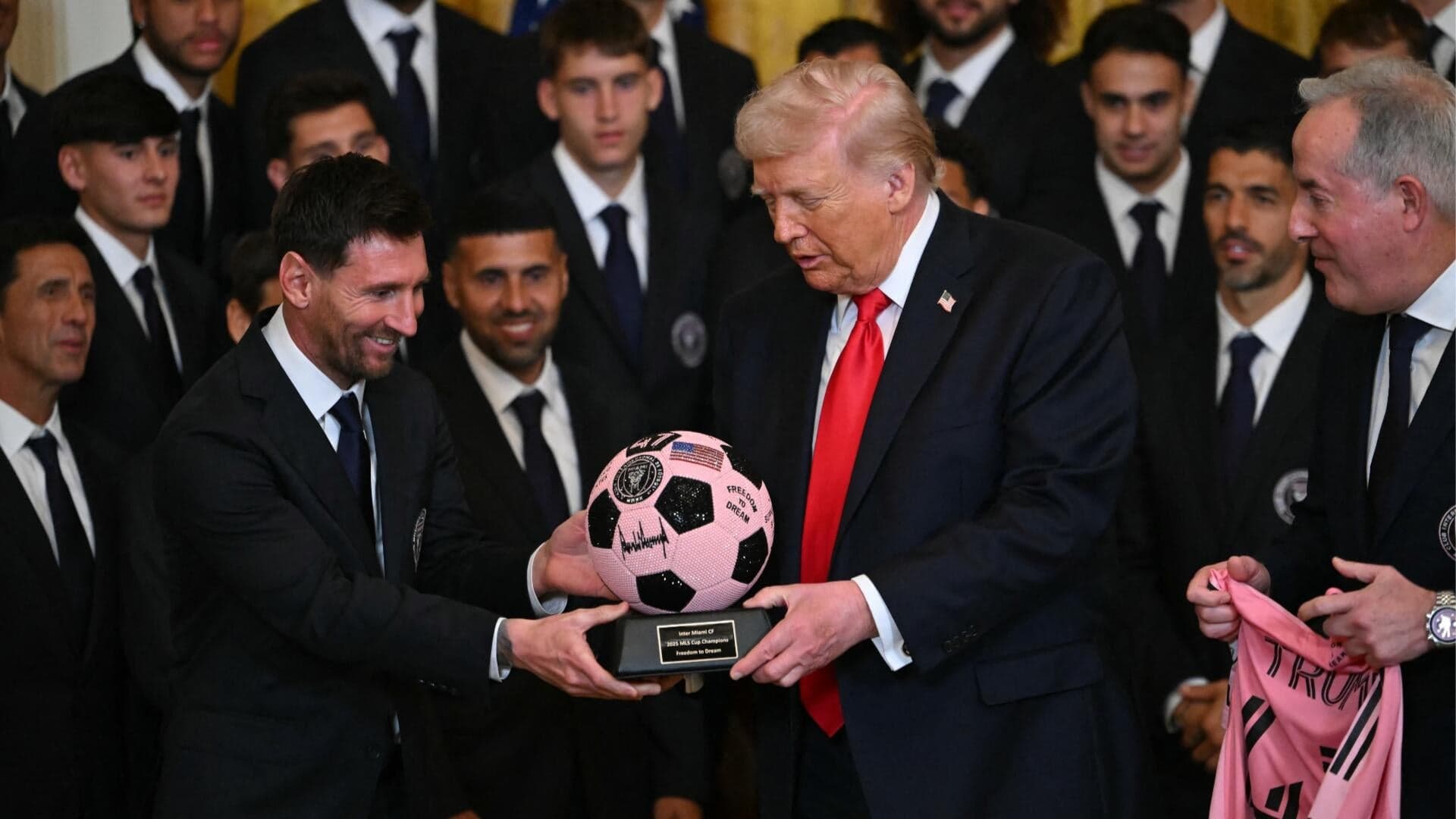 Lionel Messi attends, but David Beckham misses Inter Miami's bizarre trip to Donald Trump's White House