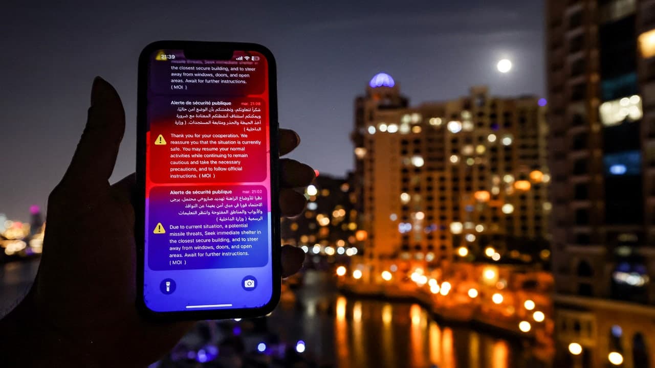 US student rescued from Mideast describes missile activity in Abu Dhabi when class trip turned 'scary'