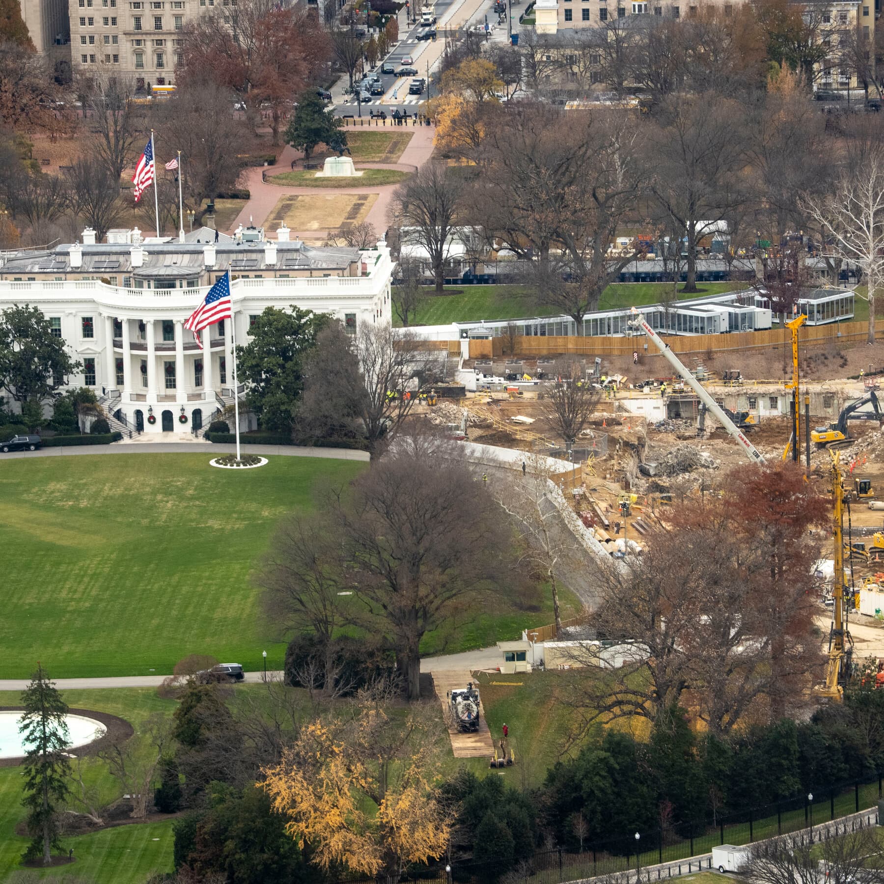 Judge Declines to Halt Construction on Trump’s East Wing Ballroom Project