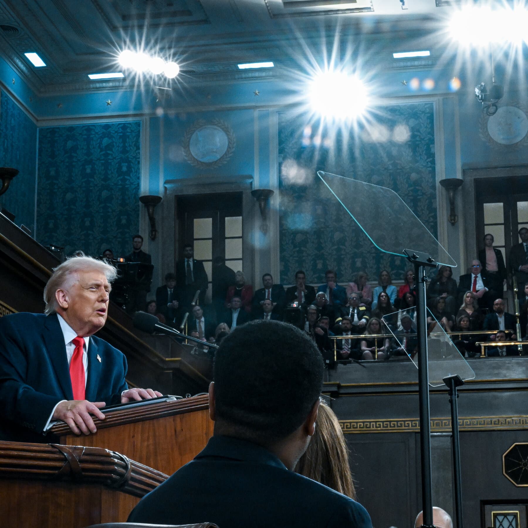 Trump’s speech gets a mixed reaction around the world.