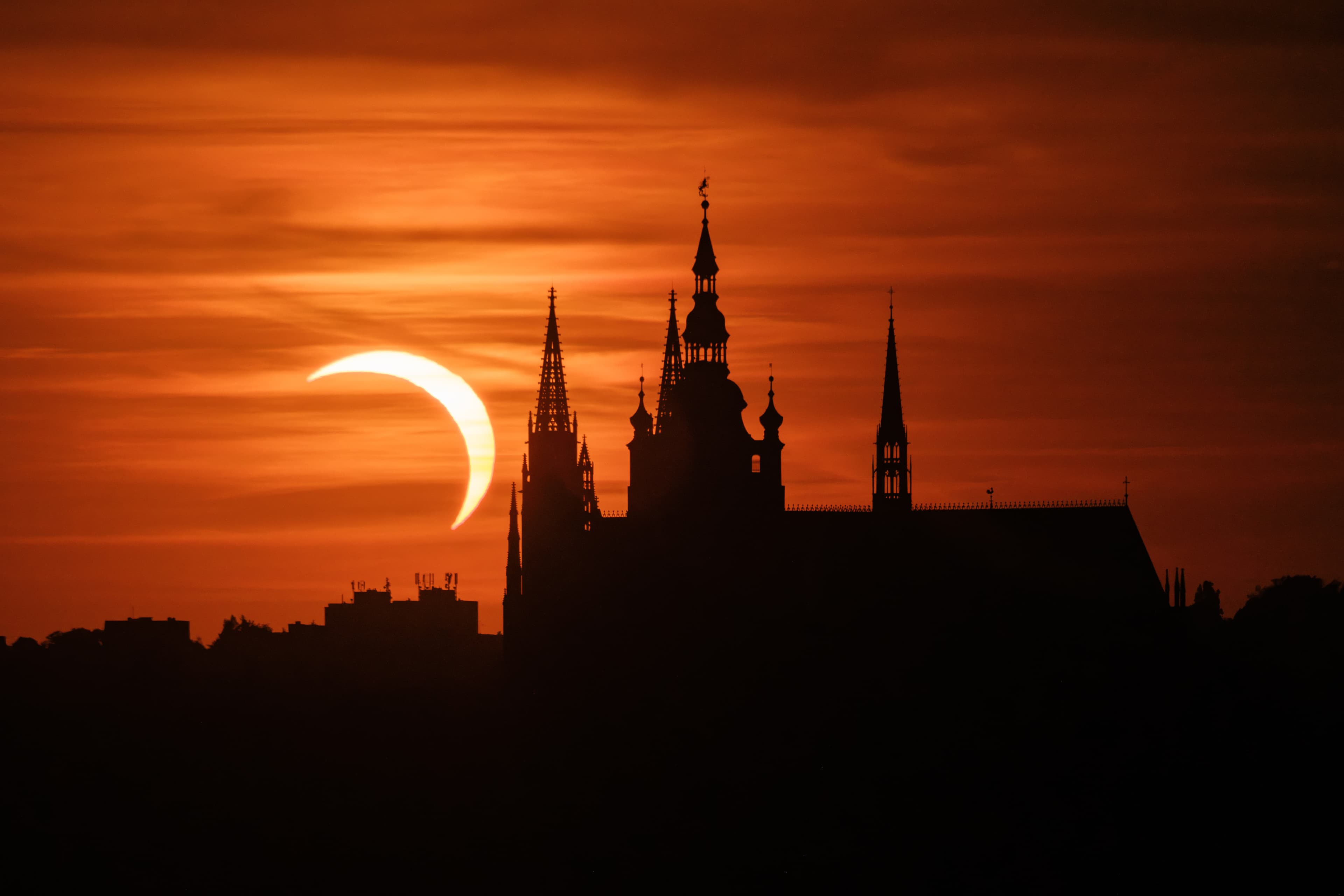 Europe's First Total Solar Eclipse in 27 Years Plunges Spain and Iceland Into Darkness as Millions Watch