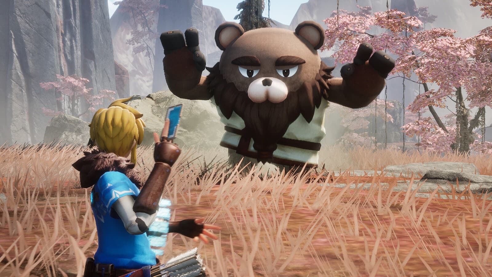 New Steam game Pickmon mixes Pokemon and Palword with Zelda and Overwatch