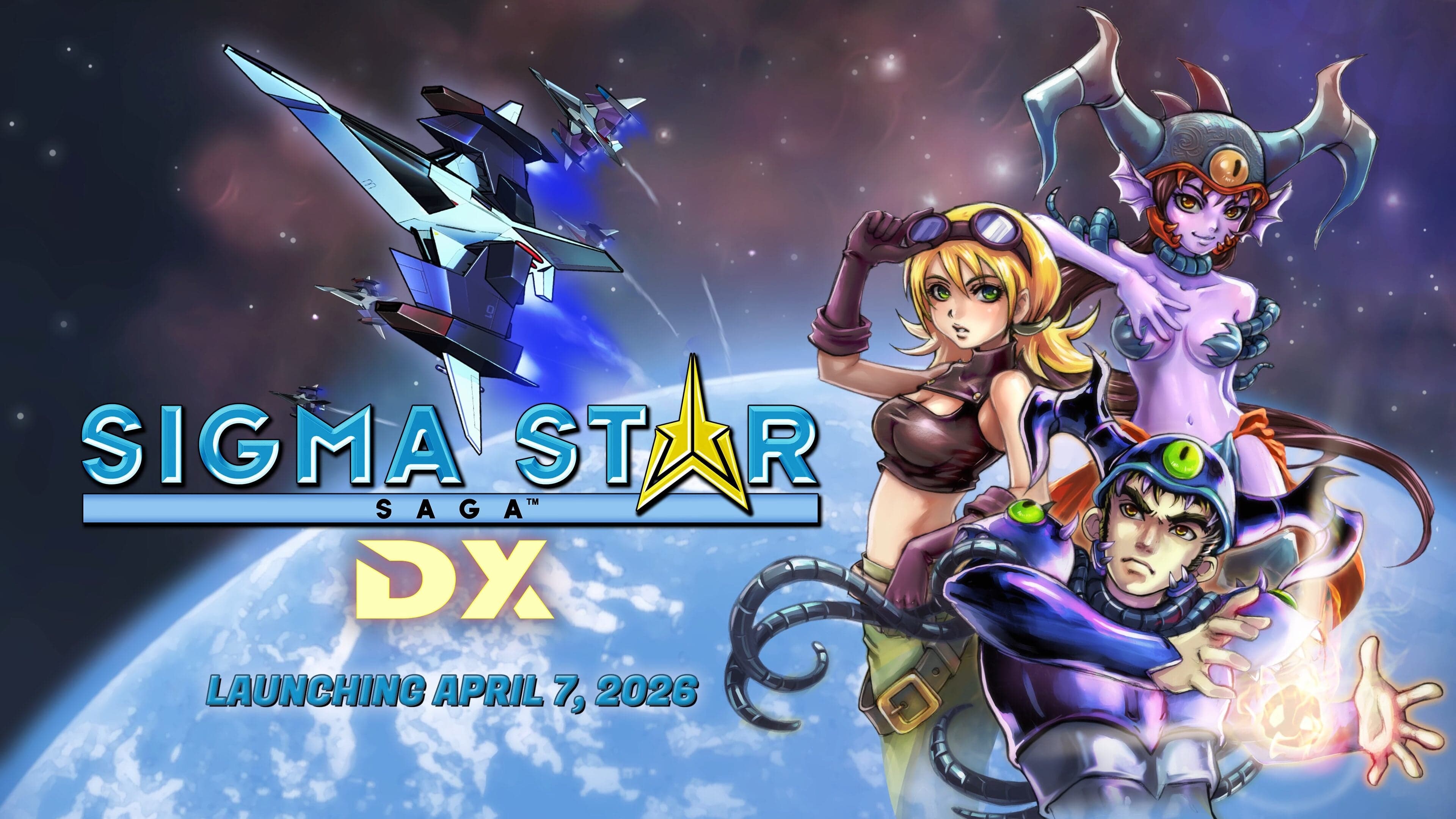 Sigma Star Saga DX launches April 7 - Gematsu