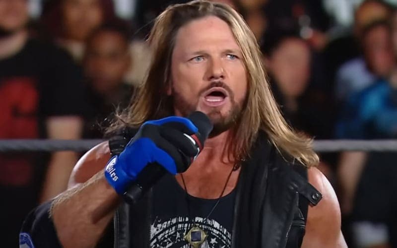 AJ Styles Reveals Future After WWE In-Ring Retirement and AEW Rumors