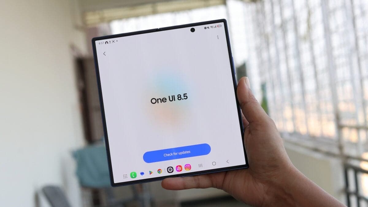 Samsung Galaxy Z Fold 7 gets the One UI 8.5 beta update